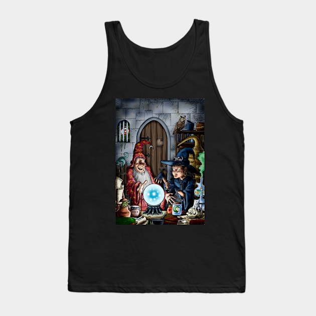 Äventyr: The Wizard and the Witch Tank Top by Äventyr